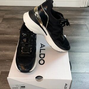 Aldo Women's Black Sneakers